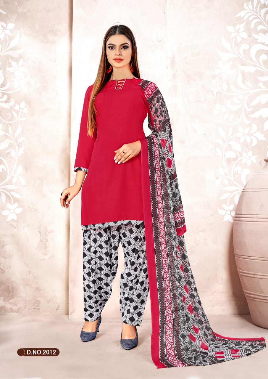 Rnx Rain Patiyala 2 American Crepe Printed Cotton Collection